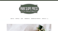 Desktop Screenshot of aparkslopepress.com