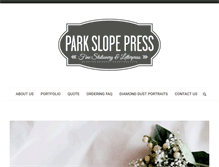 Tablet Screenshot of aparkslopepress.com